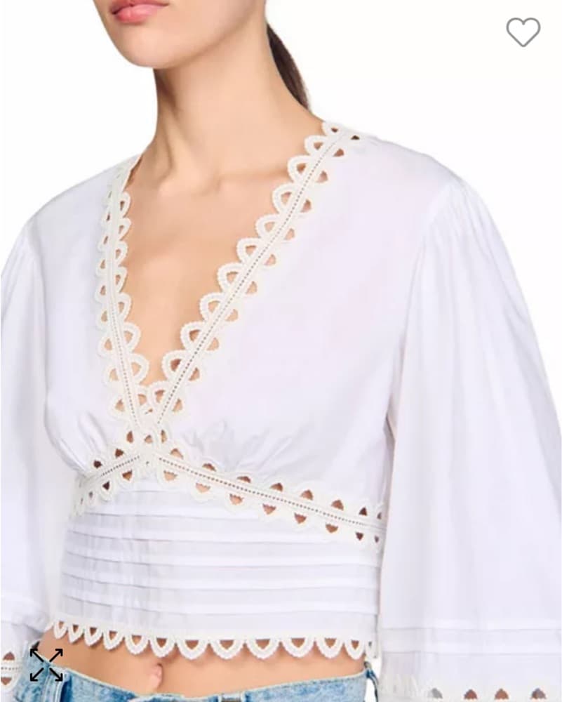 Sandro White Cotton Set - Image 5