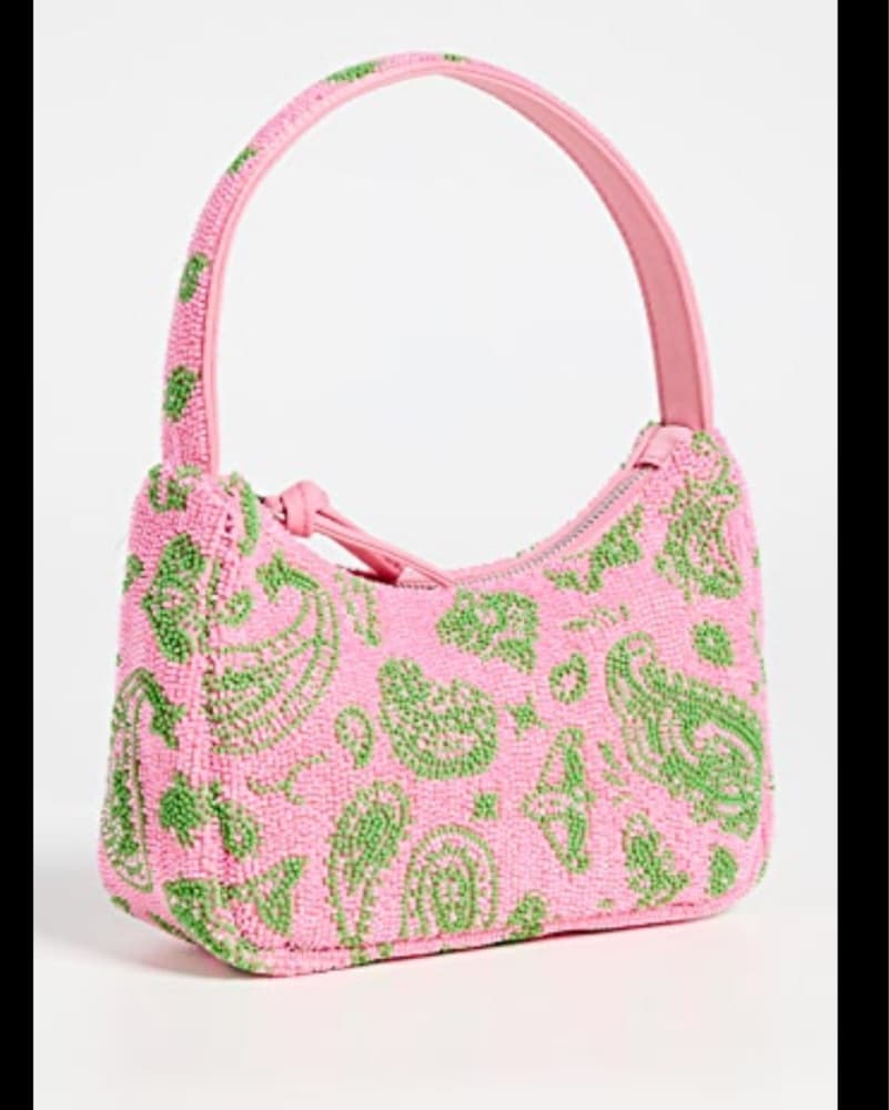 Brandon Blackwood Beaded Bag - Image 3