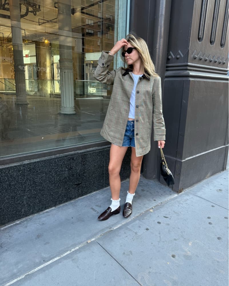 Jcrew Chic Plaid Jacket - Image 3