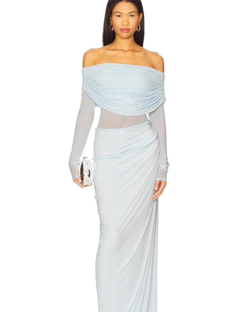 BELLA gown In Baby Blue  - Image 1