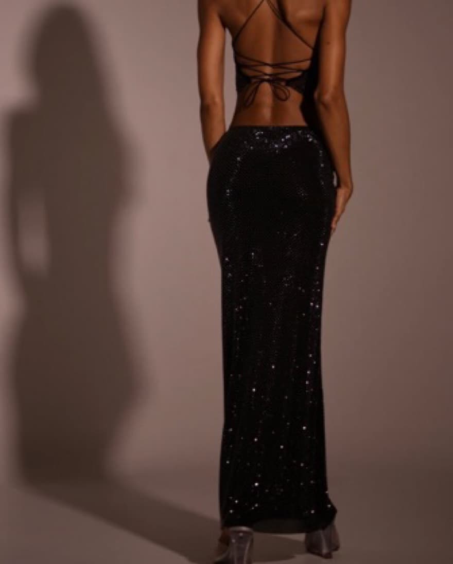 Diamante Maxi Skirt - Image 3