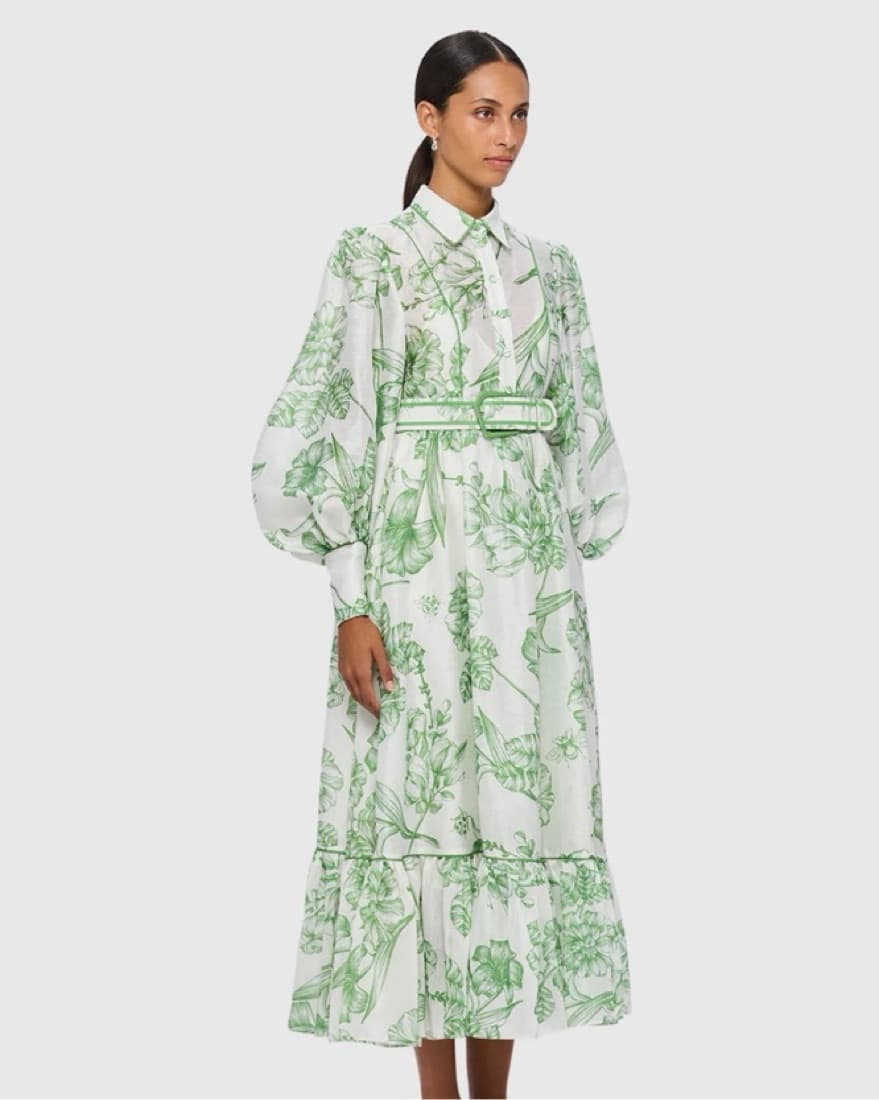 Leo Lin Stephania Midi Dress - Image 2