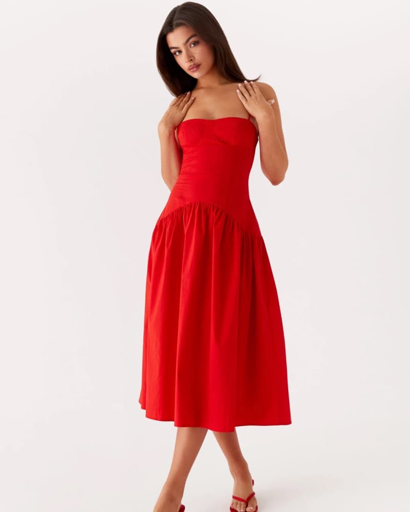 Peppermayo Yvette Corset Midi Dress - Image 1
