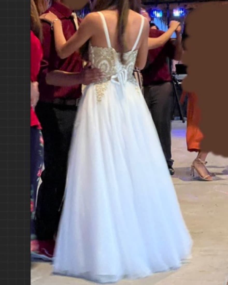 Beautiful White Gown  - Image 4