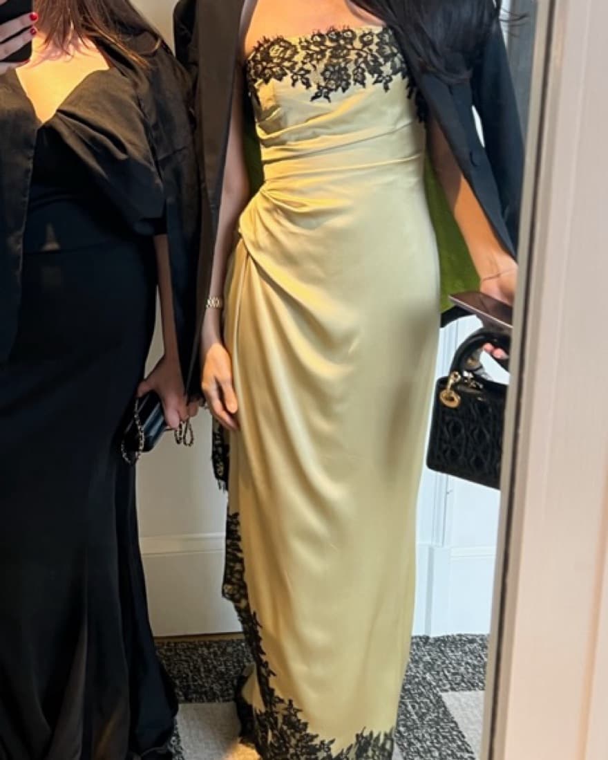 Vintage Satin Gown  - Image 4