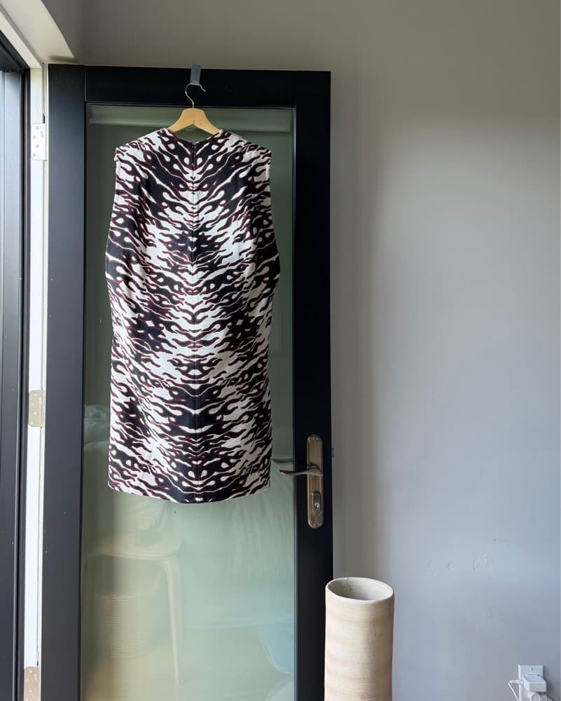 Printed Shift Dress - Image 5