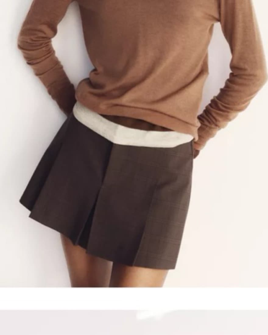 Sophisticated Pleated Skort - Image 2