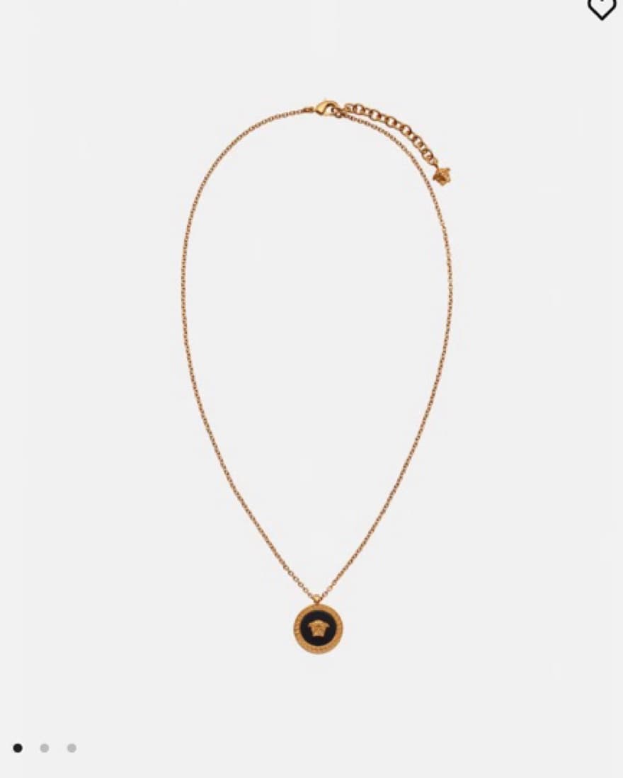 ENAMEL MEDUSA NECKLACE - Image 2