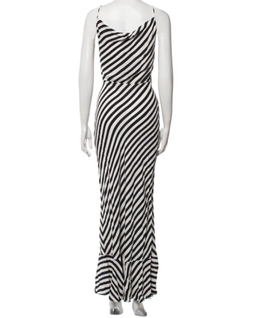 Saloni Striped Dress - Image 2