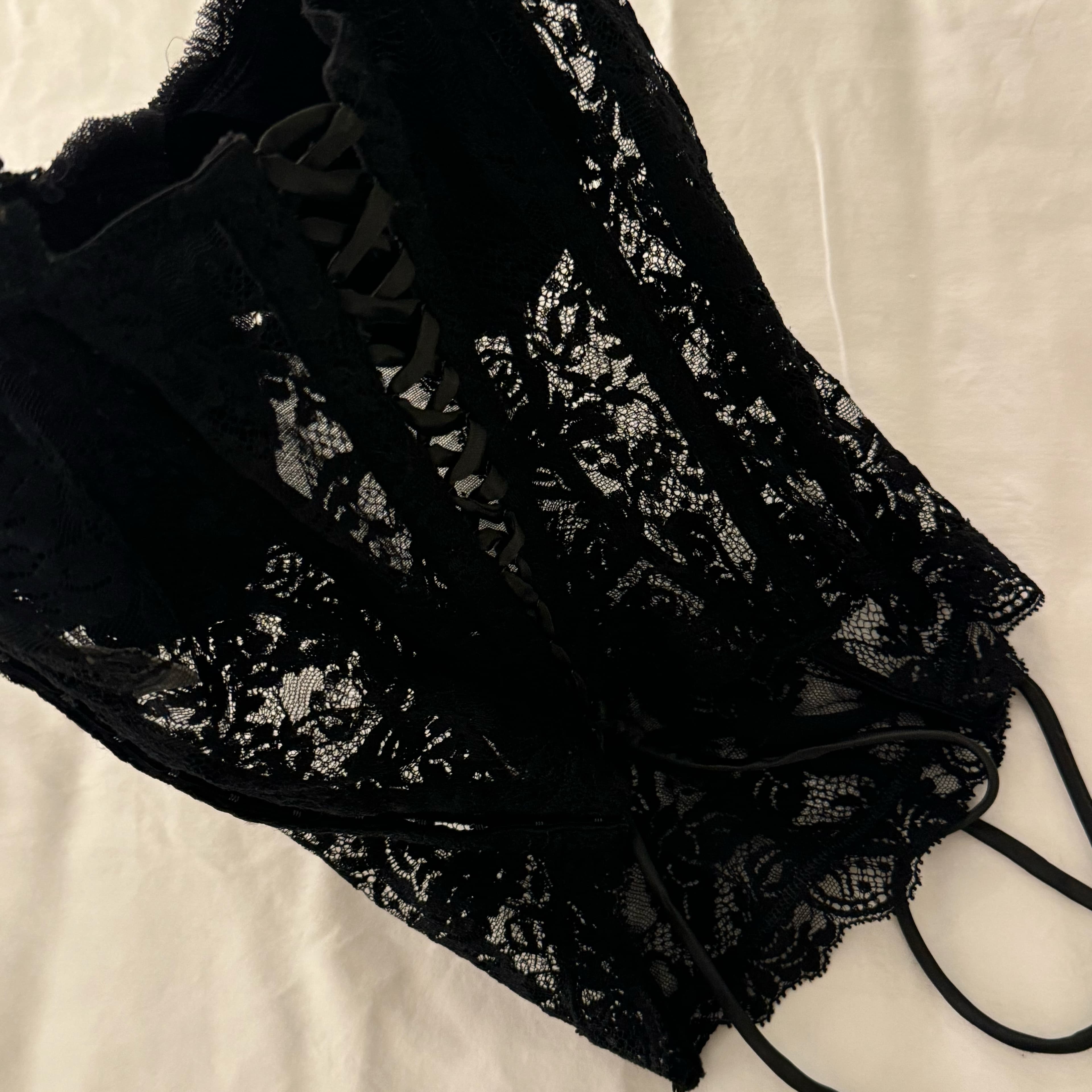 Vintage Black Dior Corset - Image 5