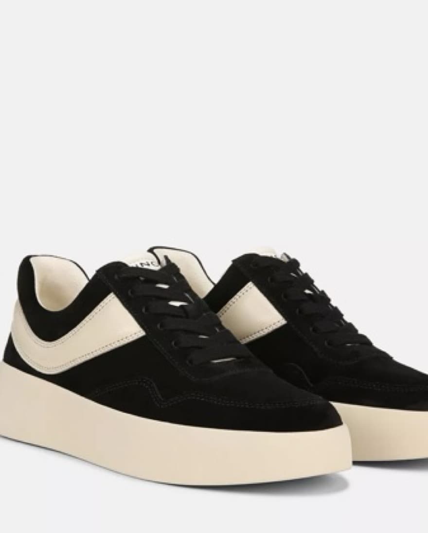 Vince Warren Court Leather Sneaker - Image 1