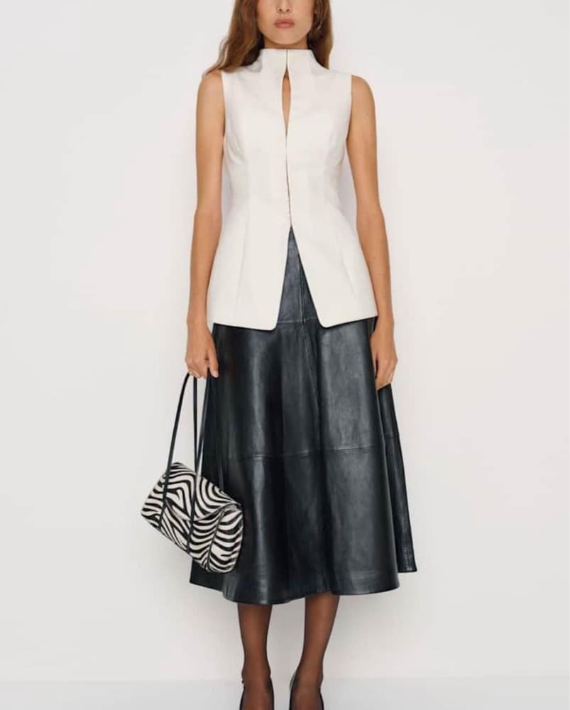 Reformation White Esna Top  - Image 2