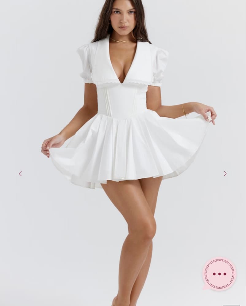 House Of CB White Mini Dress - Image 1