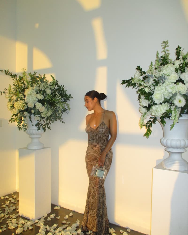 Mesh Formal Dress  - Image 4