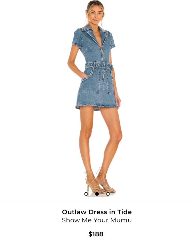 Show Me Your Mumu Mini Denim Dress - Image 2