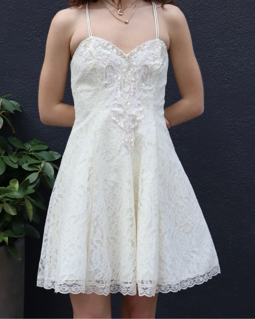 Vintage Legends White Dress - Image 1