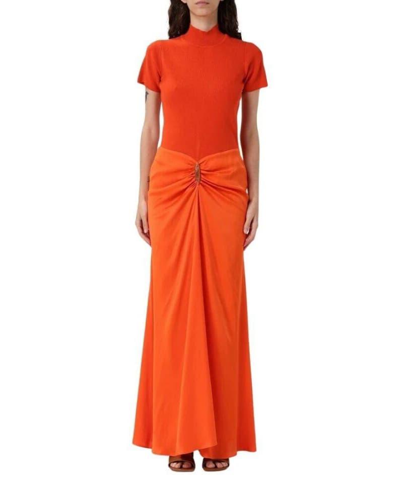 Raquel Dinz Orange Dress  - Image 2