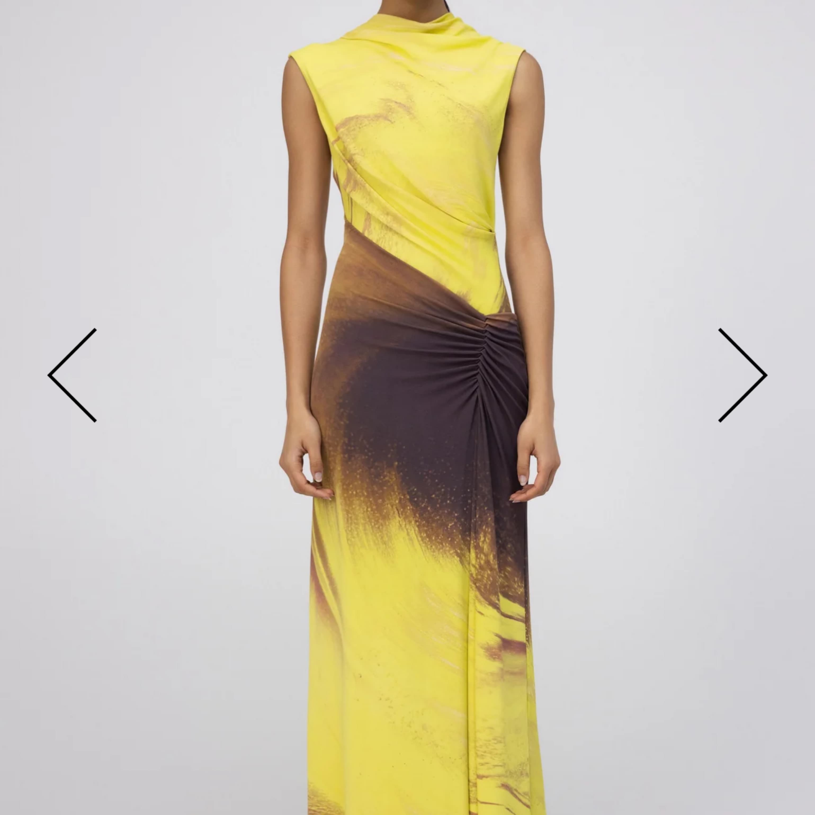 SIMKHAI Yellow Acacia Dress - Image 4