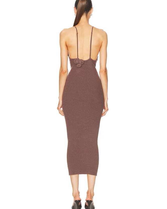 LPA Knit 3D Floral Dress - Image 2