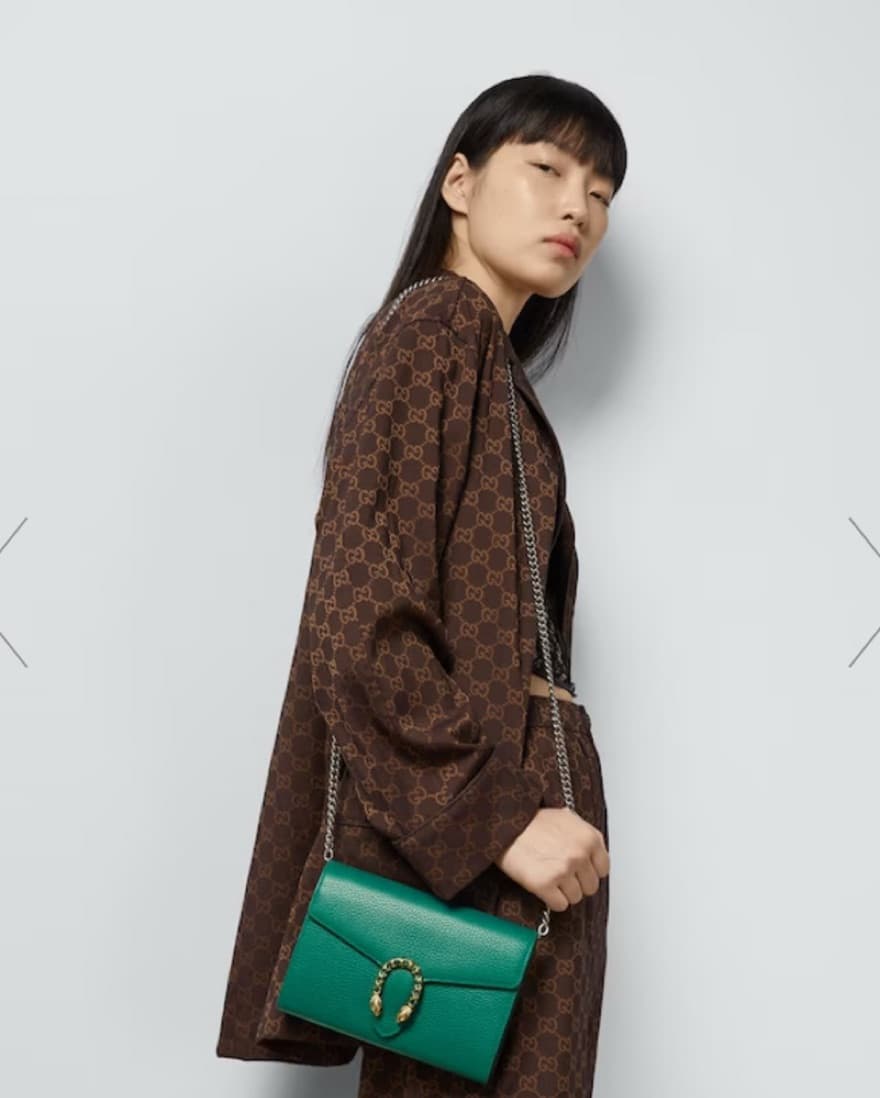 Dionysus Green Gucci Purse - Image 1