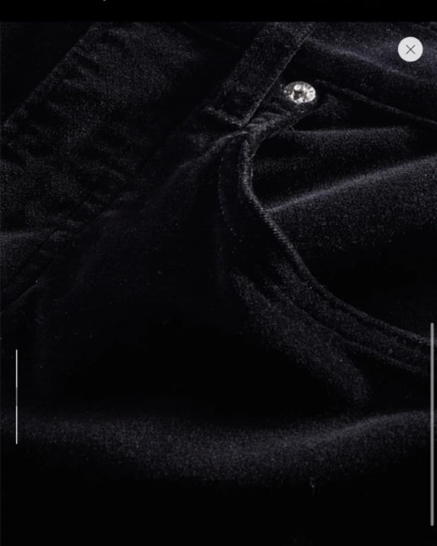 Veronica Beard Velvet Flare Jeans  - Image 3