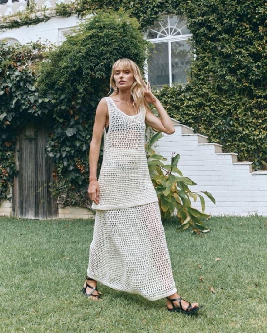 Cream Knit Set - Image 2