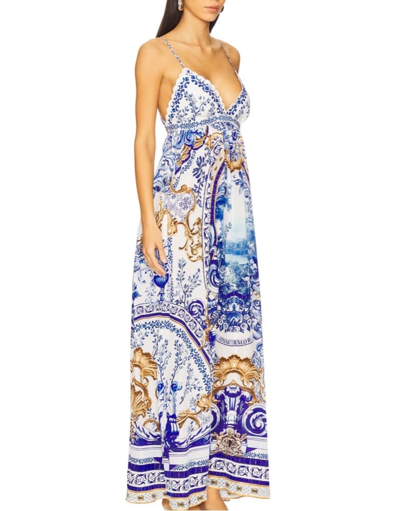 Camilla Maxi Dress 💙🩵💛 - Image 2
