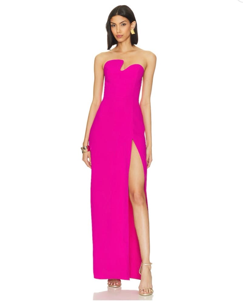 Amanda Uprichard Puzzle Piece Gown - Image 1