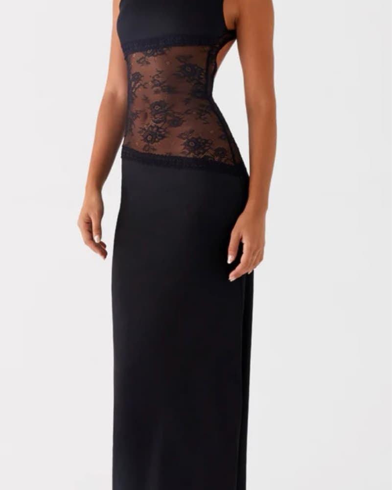 Peppermayo Maxi Dress - Black - Image 2