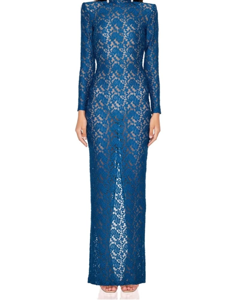 Nookie Roxana Gown In Teal  - Image 3