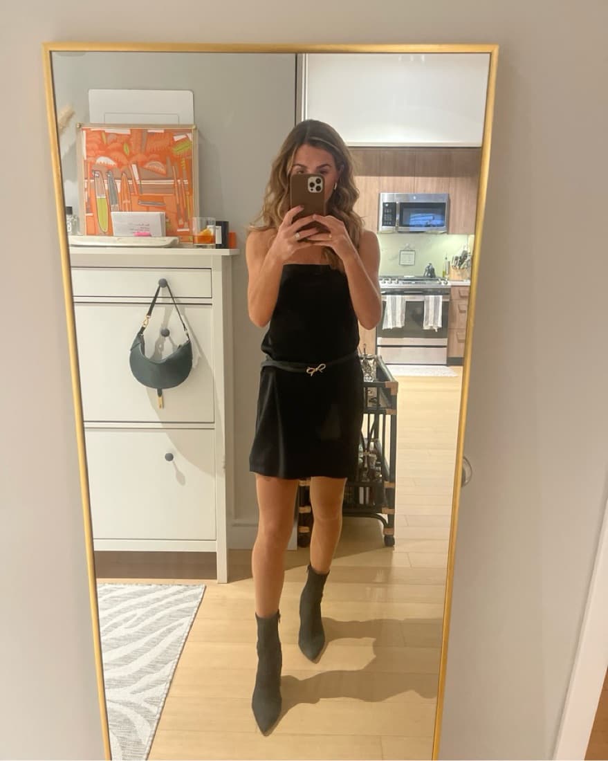 Mini Silk Dress - Reformation  - Image 2