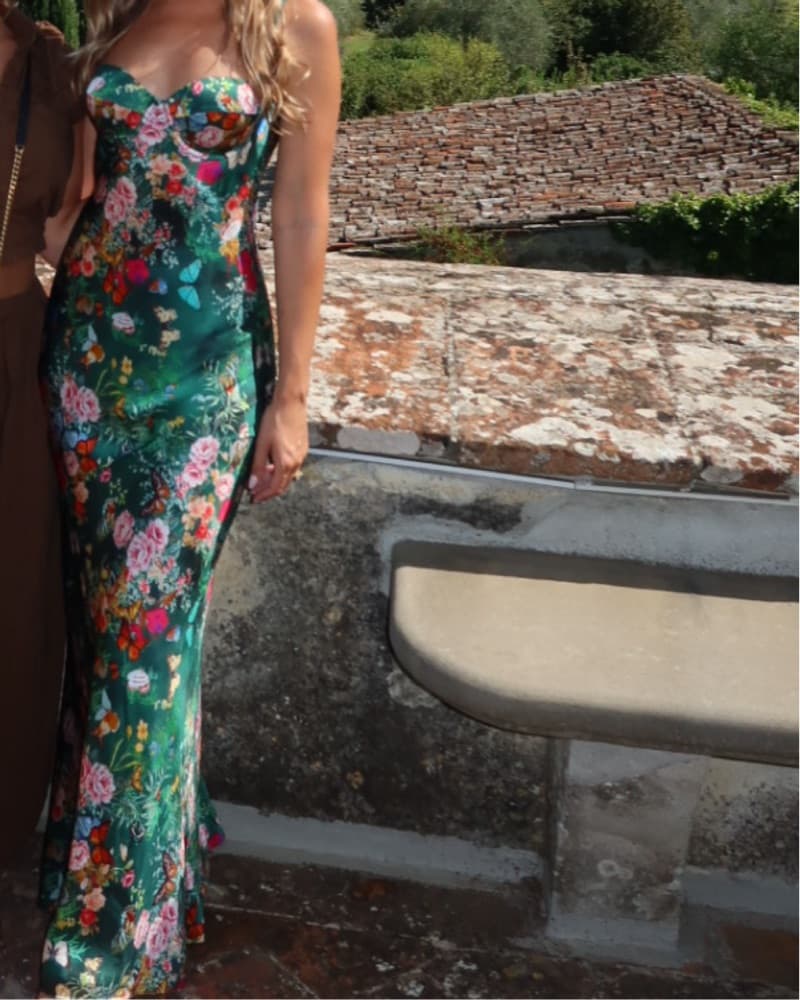 L’Agence silk Gown - Image 2