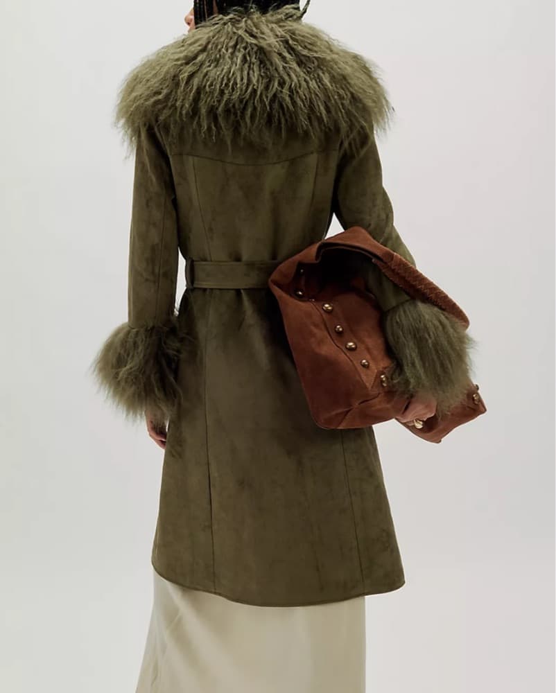 Charlotte Simone Green Penny Coat - Image 5