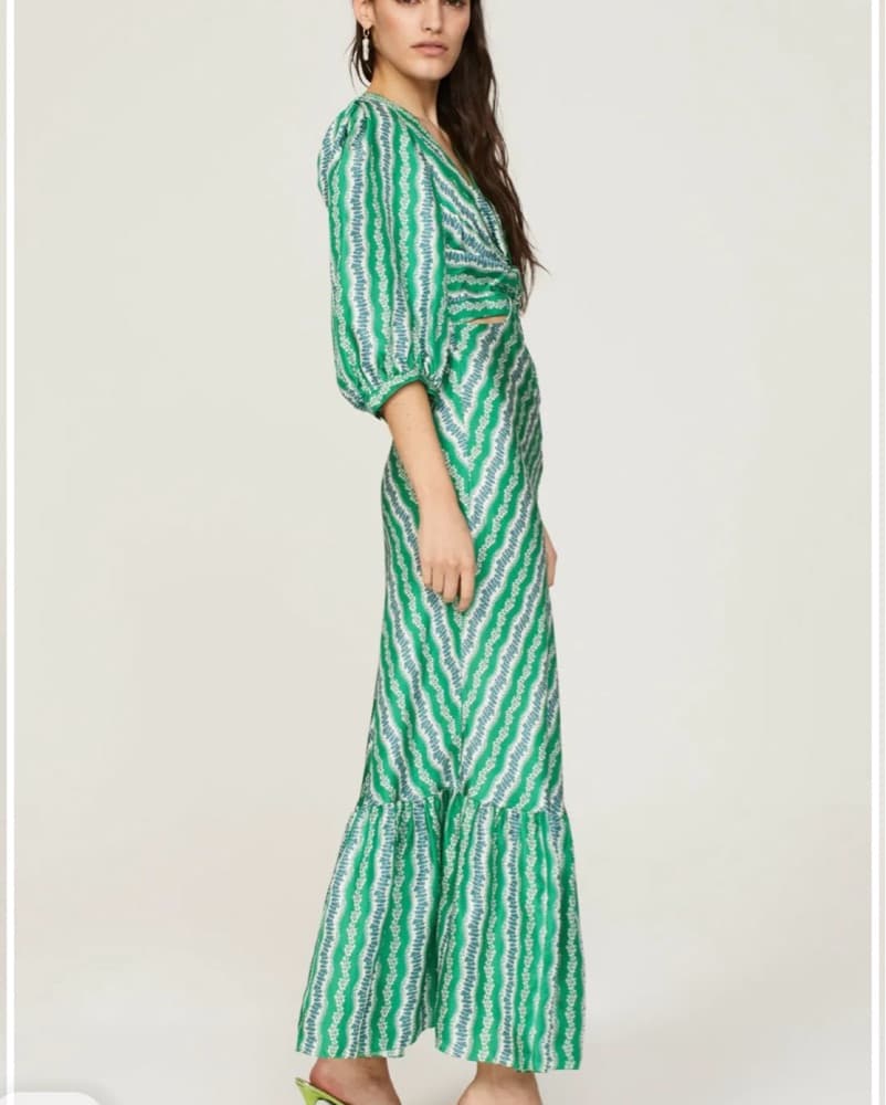 Sandro Green Dress - Image 2