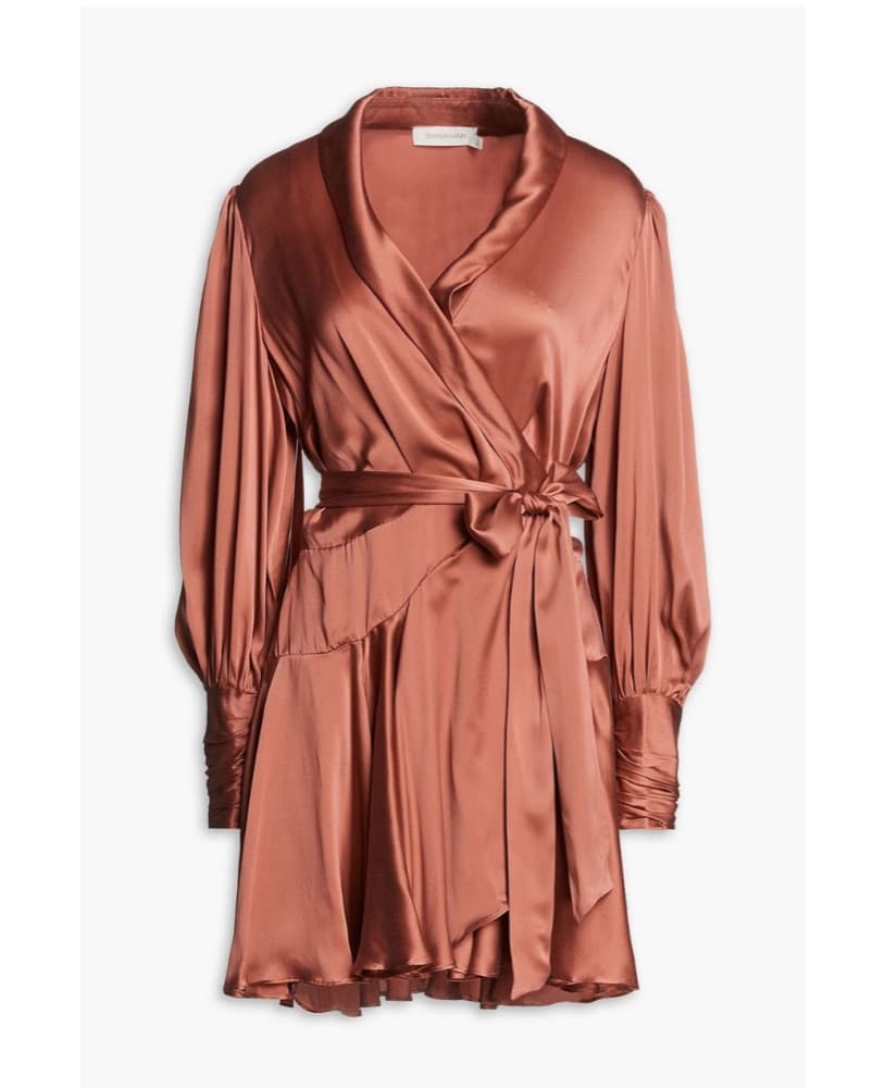 Zimmerman Mini Rap Dress - Image 1