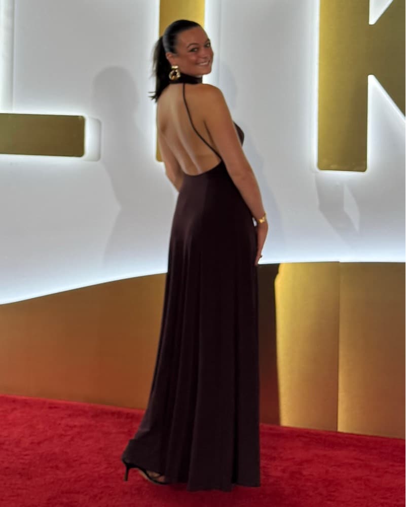Zara high neck maxi dress - Image 2