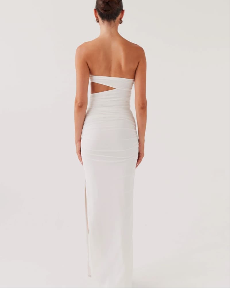 Into Pieces Mesh Maxi Dress - Image 2