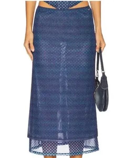 Miaou Maria Blue Corset Top and Skirt  - Image 2