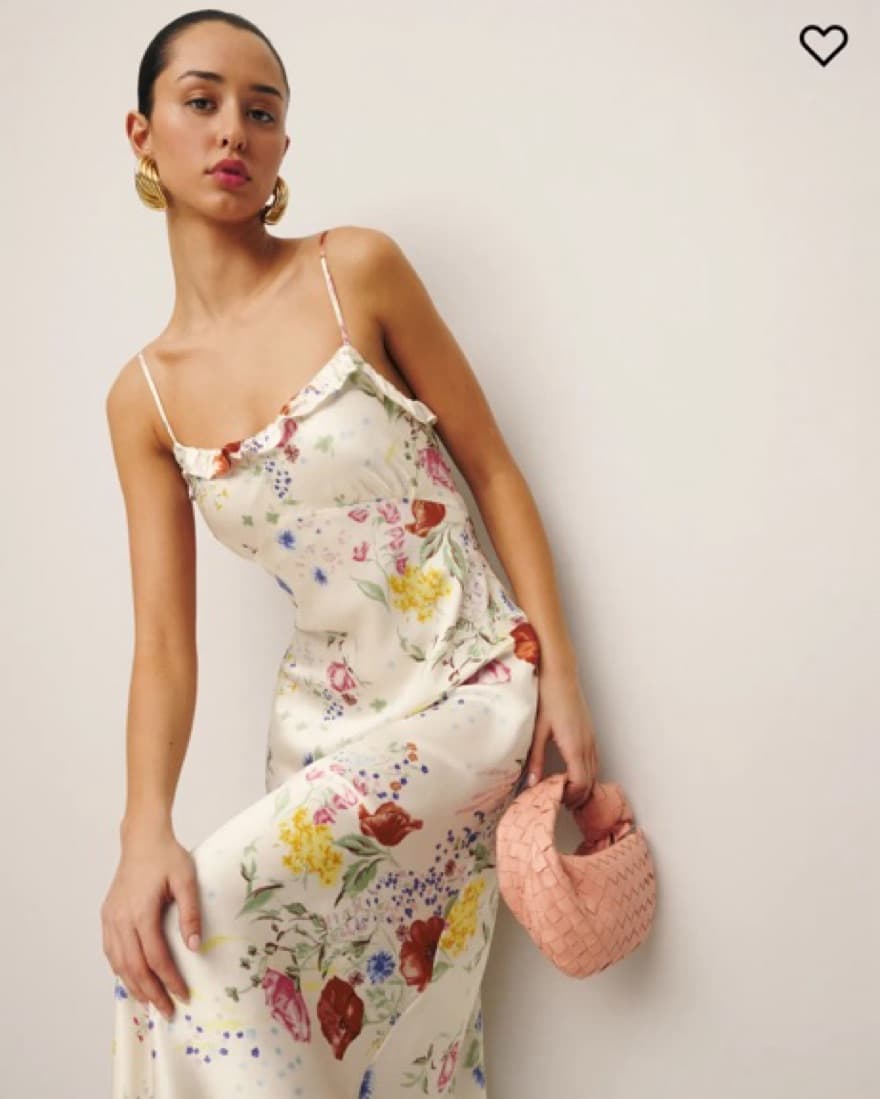 Aribella Silk Dress Size 6 / Medium  - Image 4