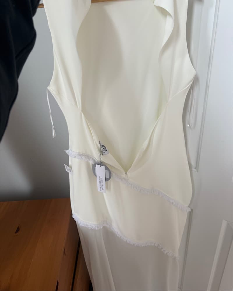 Lady Pipa White Dress - Image 2