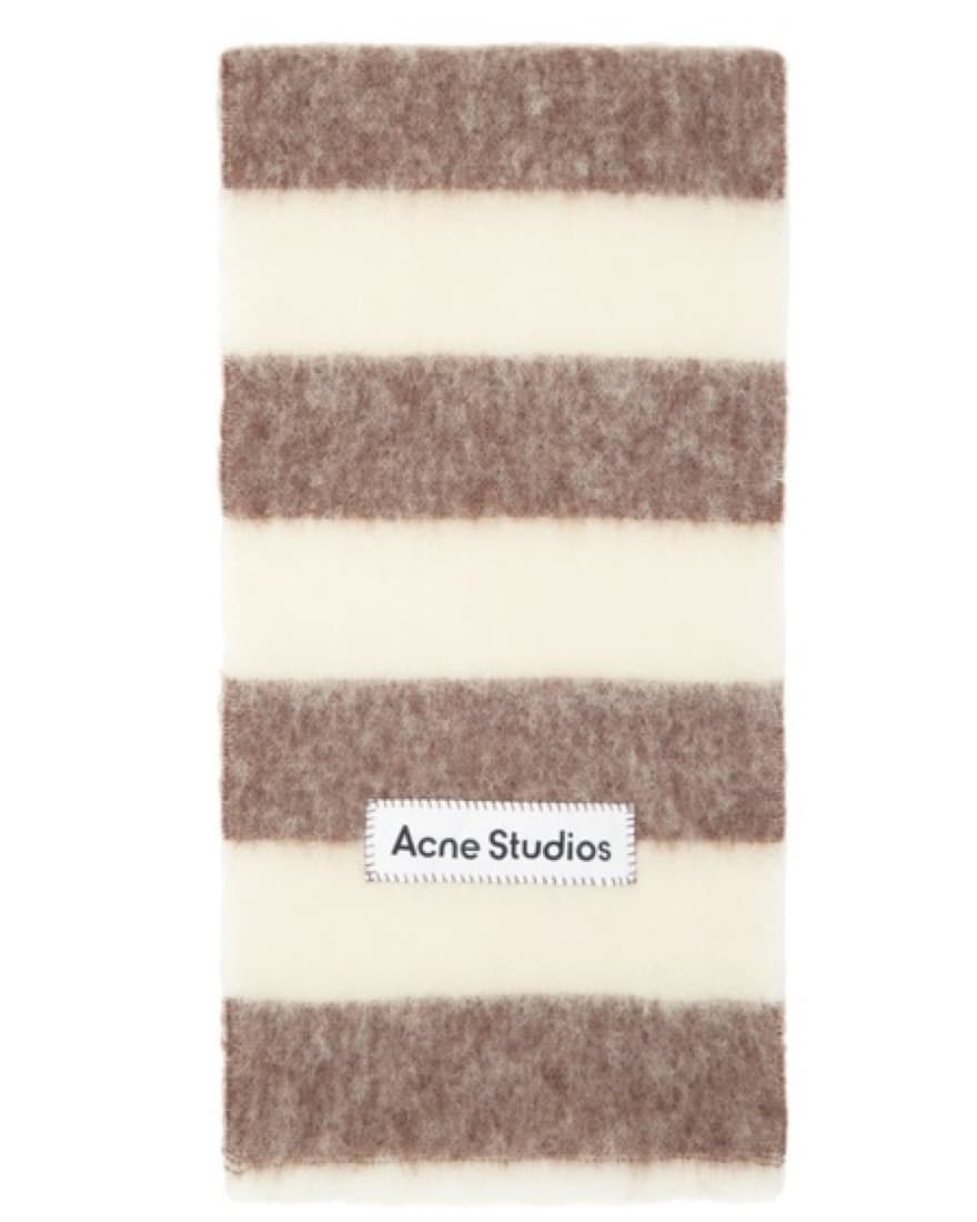 Acne Studios Striped Scarf - Image 3