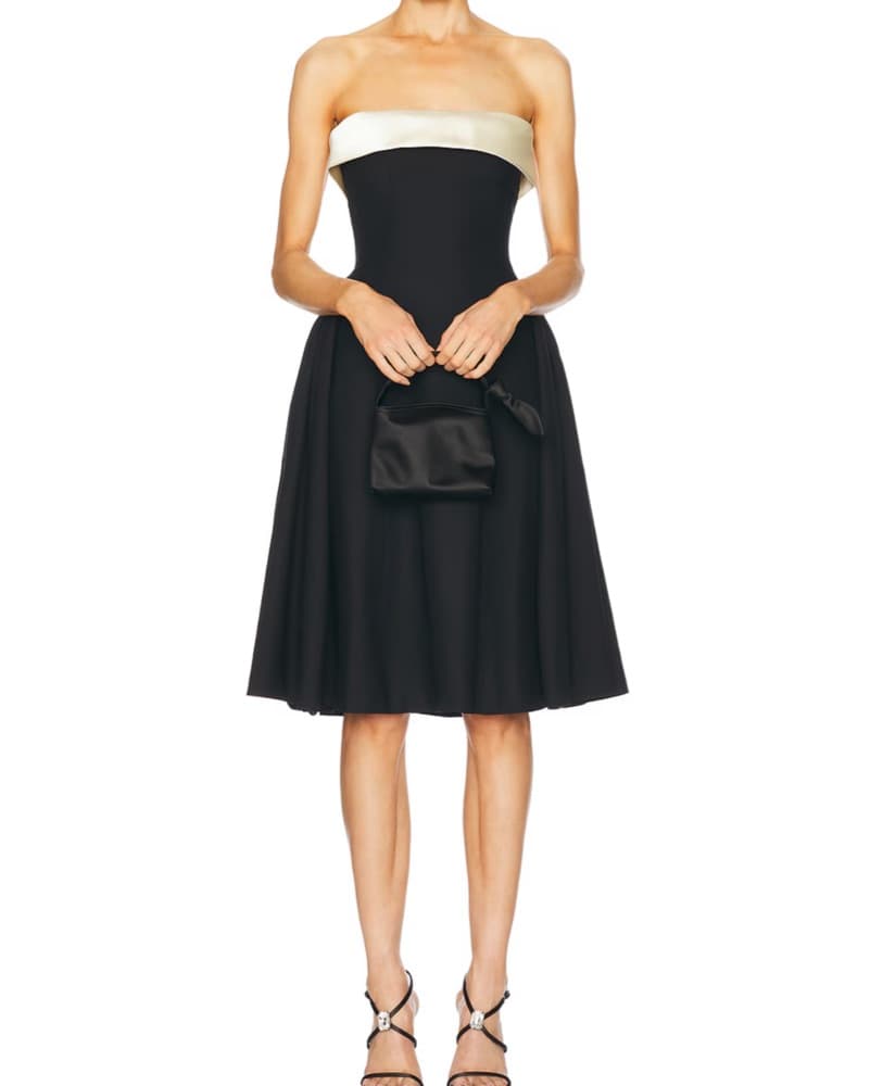 Mirror palais Strapless Opera Lady Dress - Image 1
