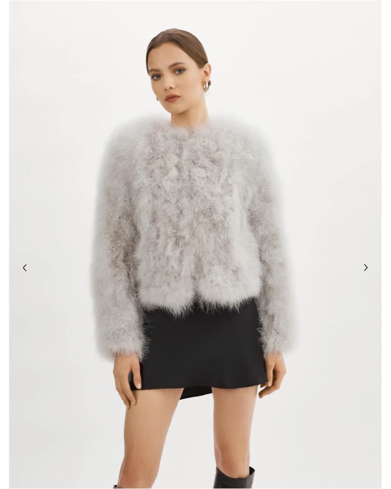 Lamarque Ostrich Jacket - Image 3
