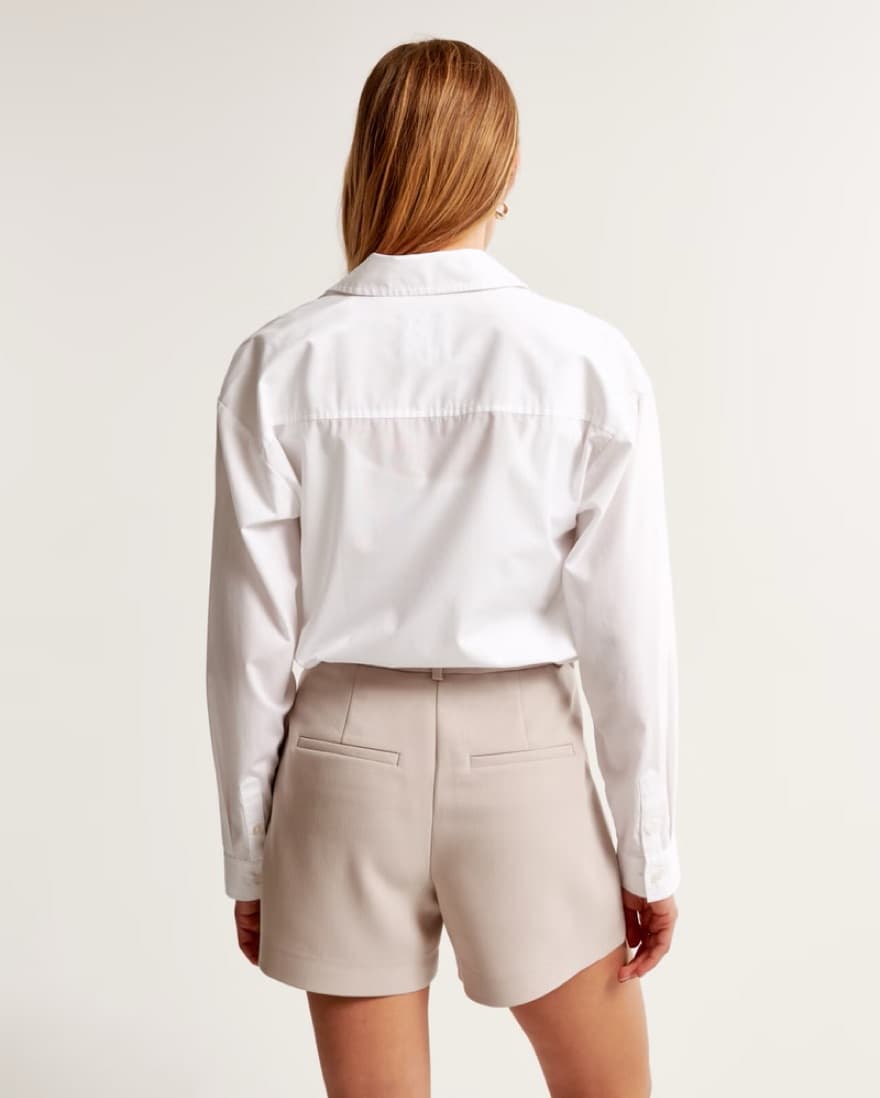 A&F Pleated Trouser shorts  - Image 2