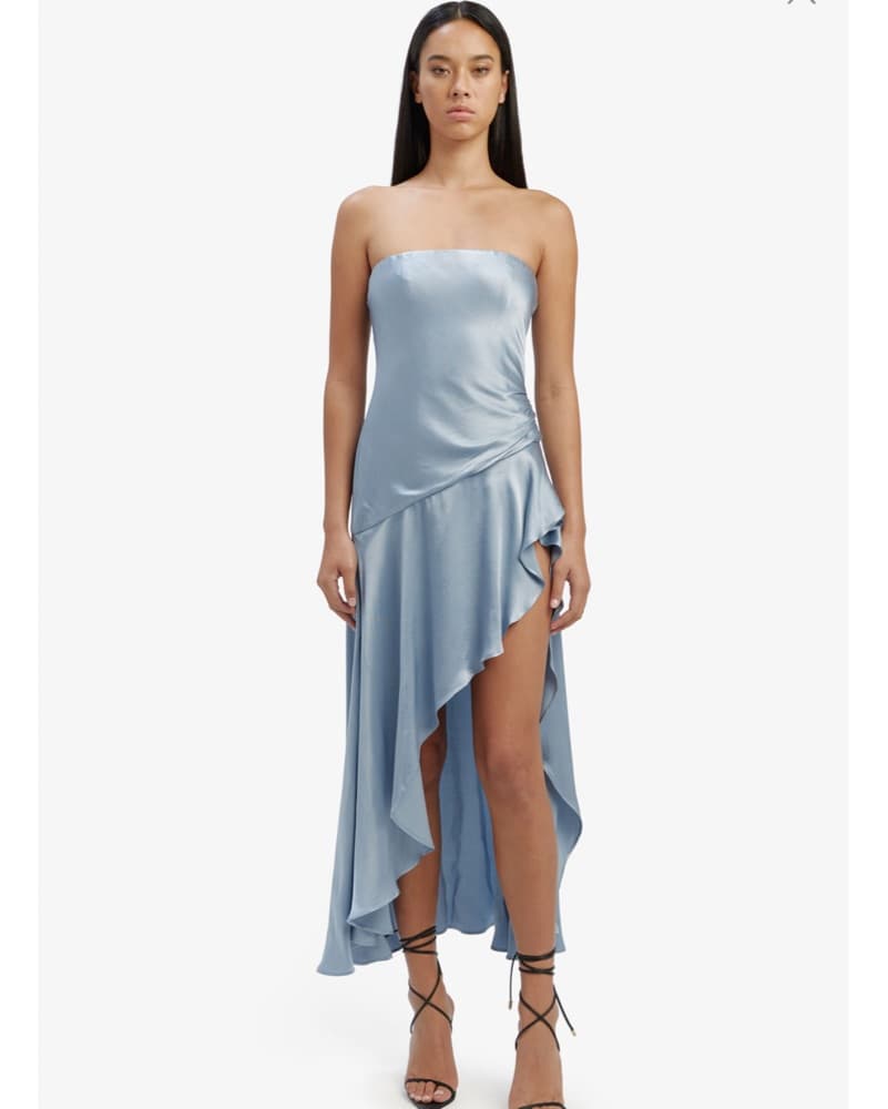 Bardot Blue Dress - Image 1