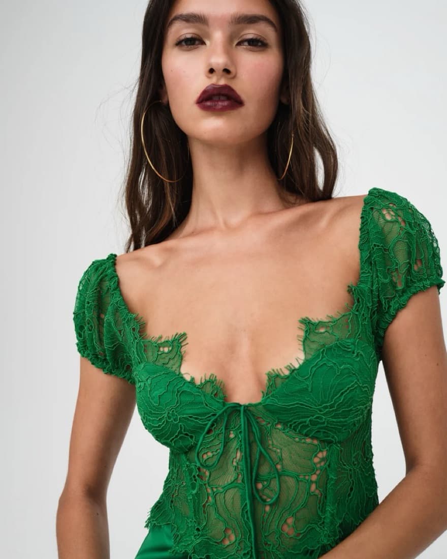 For Love and Lemons Casey Maxi Dress - Image 4