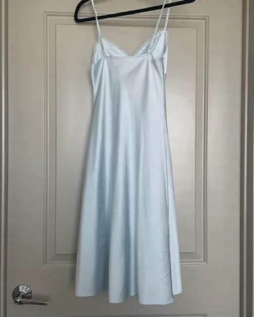 Aritzia Sunday Best Satin Midi Dress - Image 2