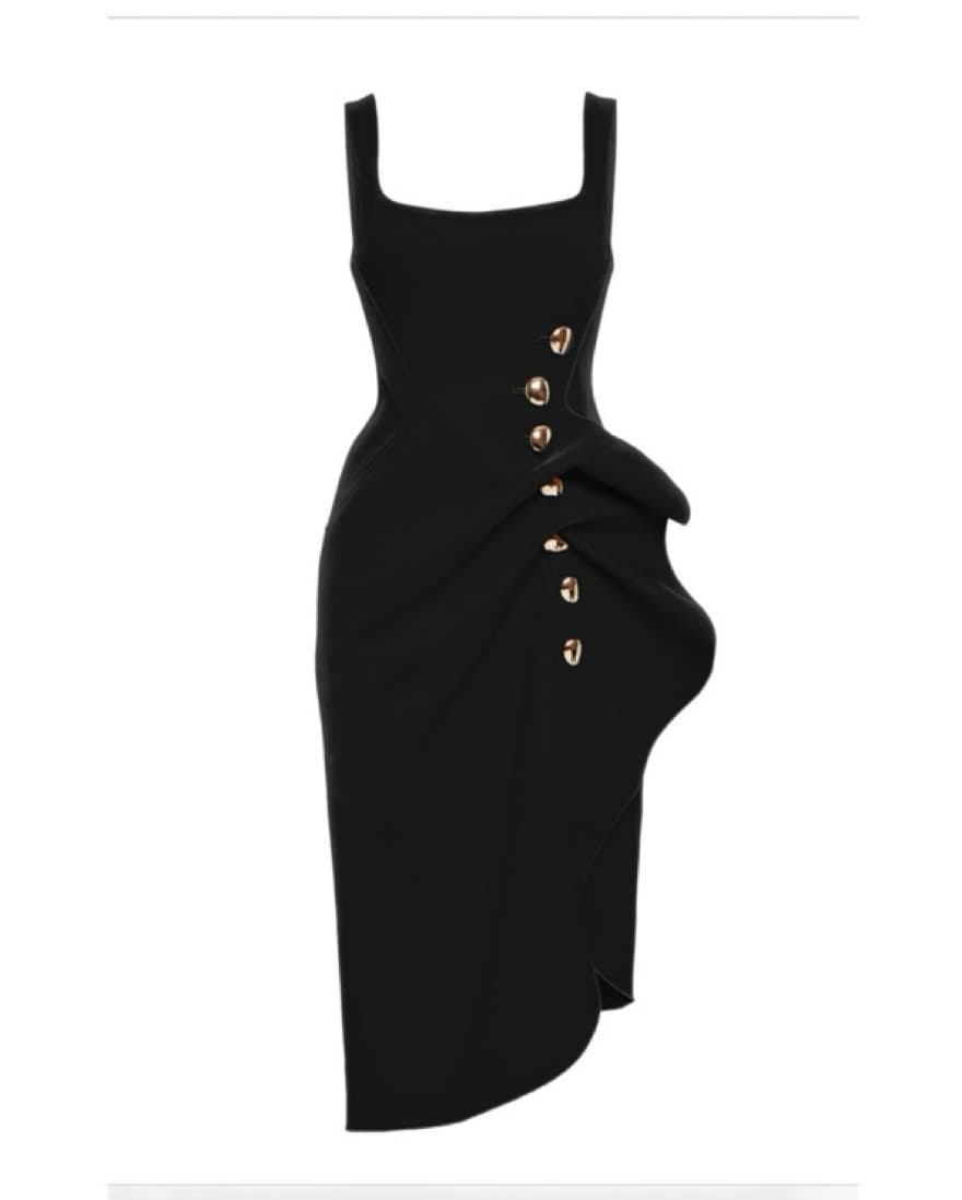 Thistle Peplum Acler Midi Dress - Image 3
