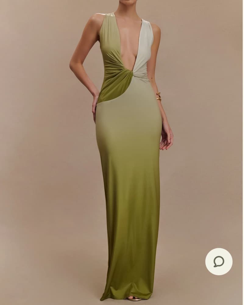 Stella Draped Slinky Dress | Meshki  - Image 4