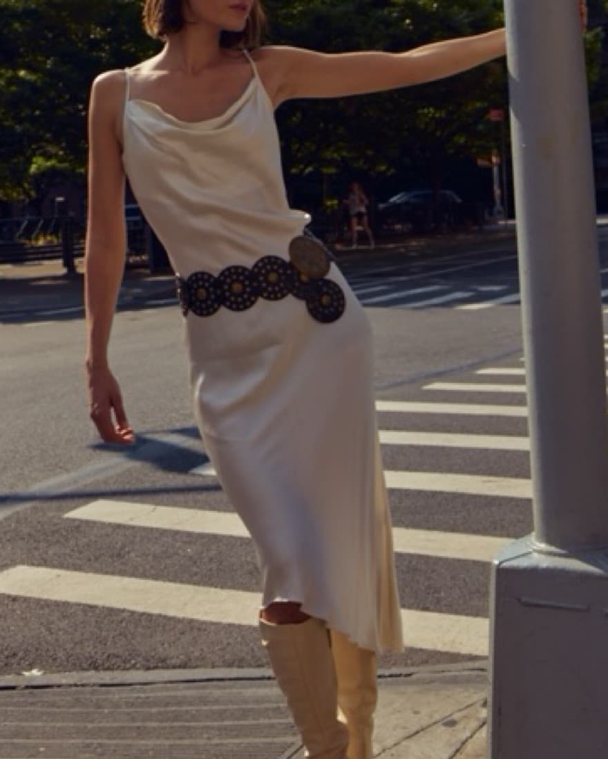 Silk Dress - Image 3